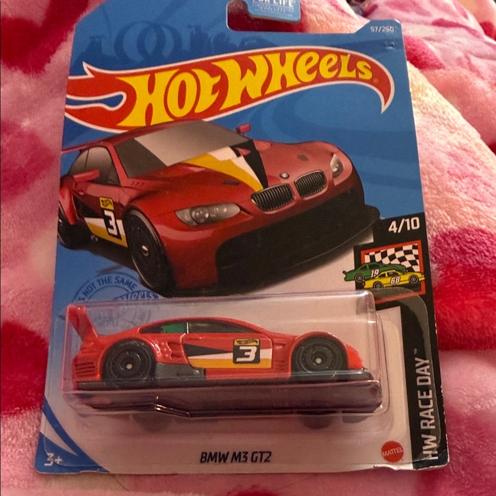 Mattel Hot Wheels Red BMW M3 GT2